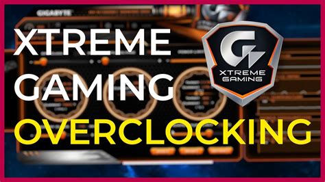 How To Overclock Using Gigabyte Xtreme Gaming Software.